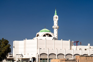 Bilal Ibn Rabah Mosque in Madinah, Saudi Arabia, an Architecture Photo by Leonid Andronov