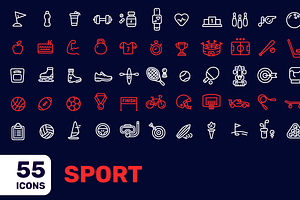 Sport Pack 55 Icons