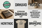 Dahuvo | Elegant Contemporary Serif, a Serif Font by Astuti Studio (Thumbnail 9 of 25)