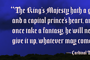 Wyndham Gothic, a Blackletter Font by Sharkshock (Thumbnail 9 of 10)