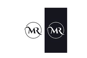 Geometry MR letter initials logo des, a Branding & Logo Template by LOGOCREATIVE