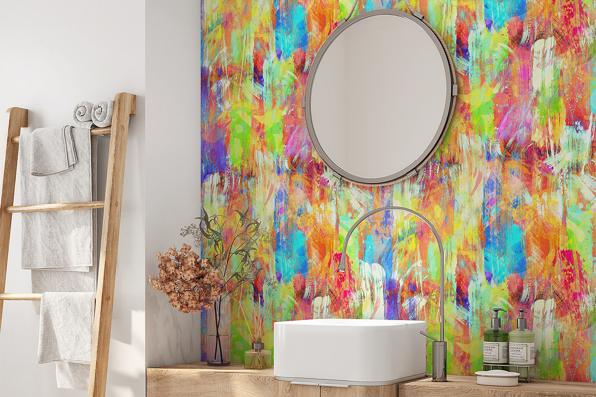Shiny Colorful Texture, a Background Graphic by MalyskaStudio