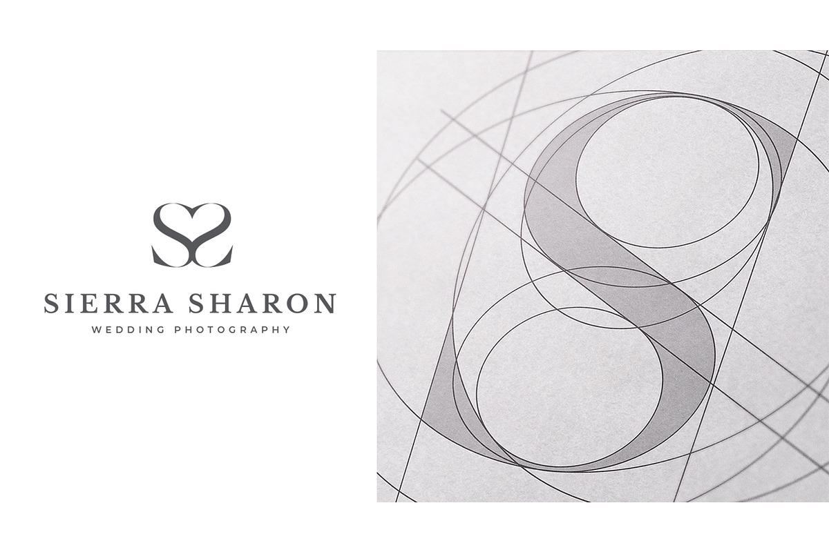S Letter Logo Wedding Heart Monogram, a Branding & Logo Template by Template Dealer (Photo 3 of 3)