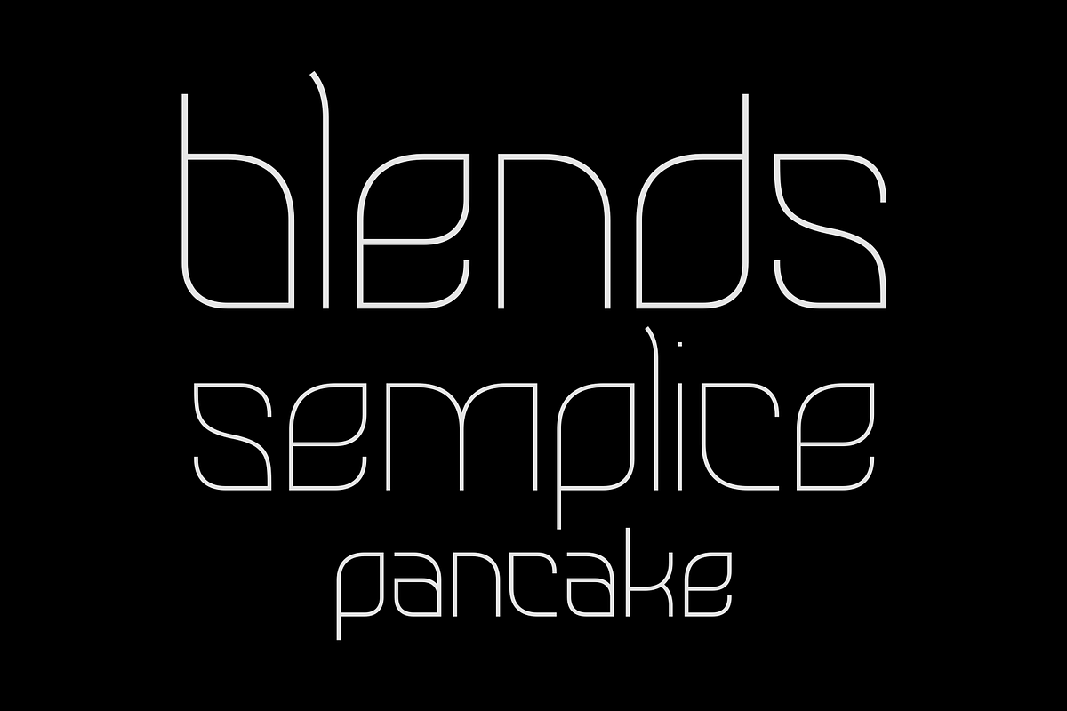 Mandorlato – Font Family, a Sans Serif Font by Stefano Giliberti (Photo 4 of 9)