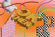 Neo 3D Postmodern Elements 2, an Object Graphic by angelainthefields (Thumbnail 10 of 13)