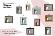 Paquita's Scene Creator - 31 frames, a Household Mockup by bluevan (Thumbnail 9 of 16)
