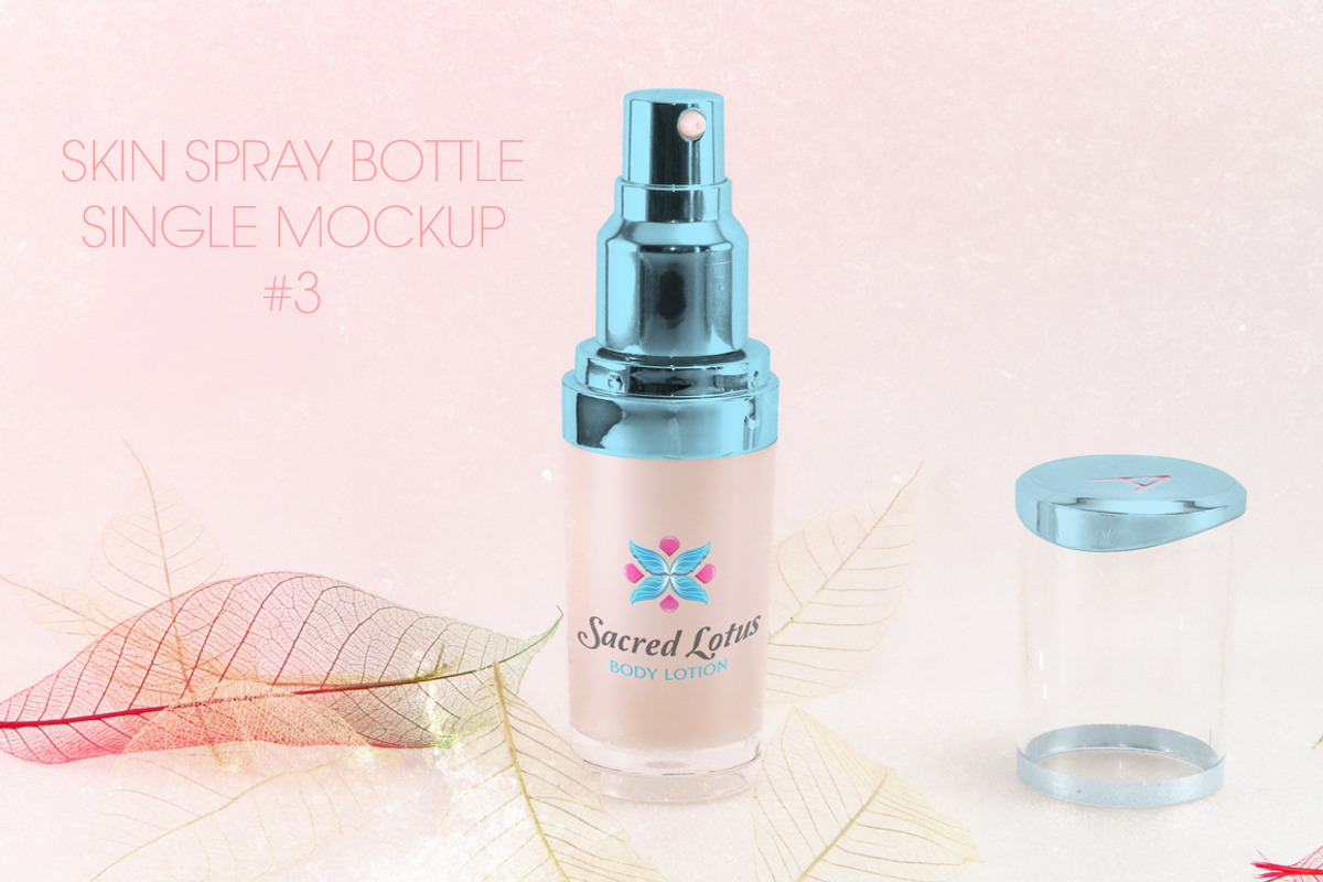 Skin Cream Spray Single Mockup #3, a Product Mockup by LuisFaus (Photo 2 of 3)