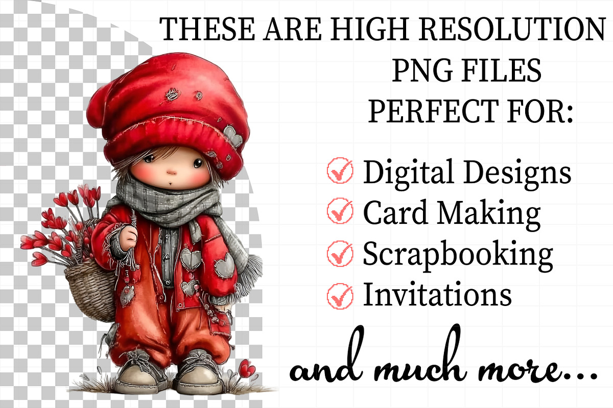 Cupid Apprentice Gnome Clipart, an Illustration by Daily.Designs (Photo 2 of 5)