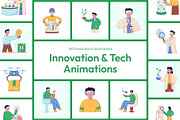 Animated Innovation and Tech, a Technology Illustration by Creative Stall (Thumbnail 1 of 5)