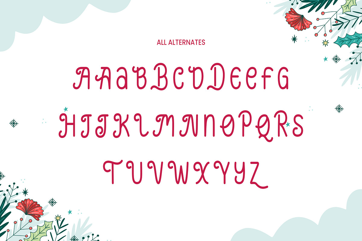 DT Wishes Holiday, a Symbol Font by Dryy.type (Photo 4 of 8)