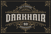 Sign Rover a Vintage Sign Font, a Blackletter Font by Blankids Studio (Thumbnail 2 of 7)