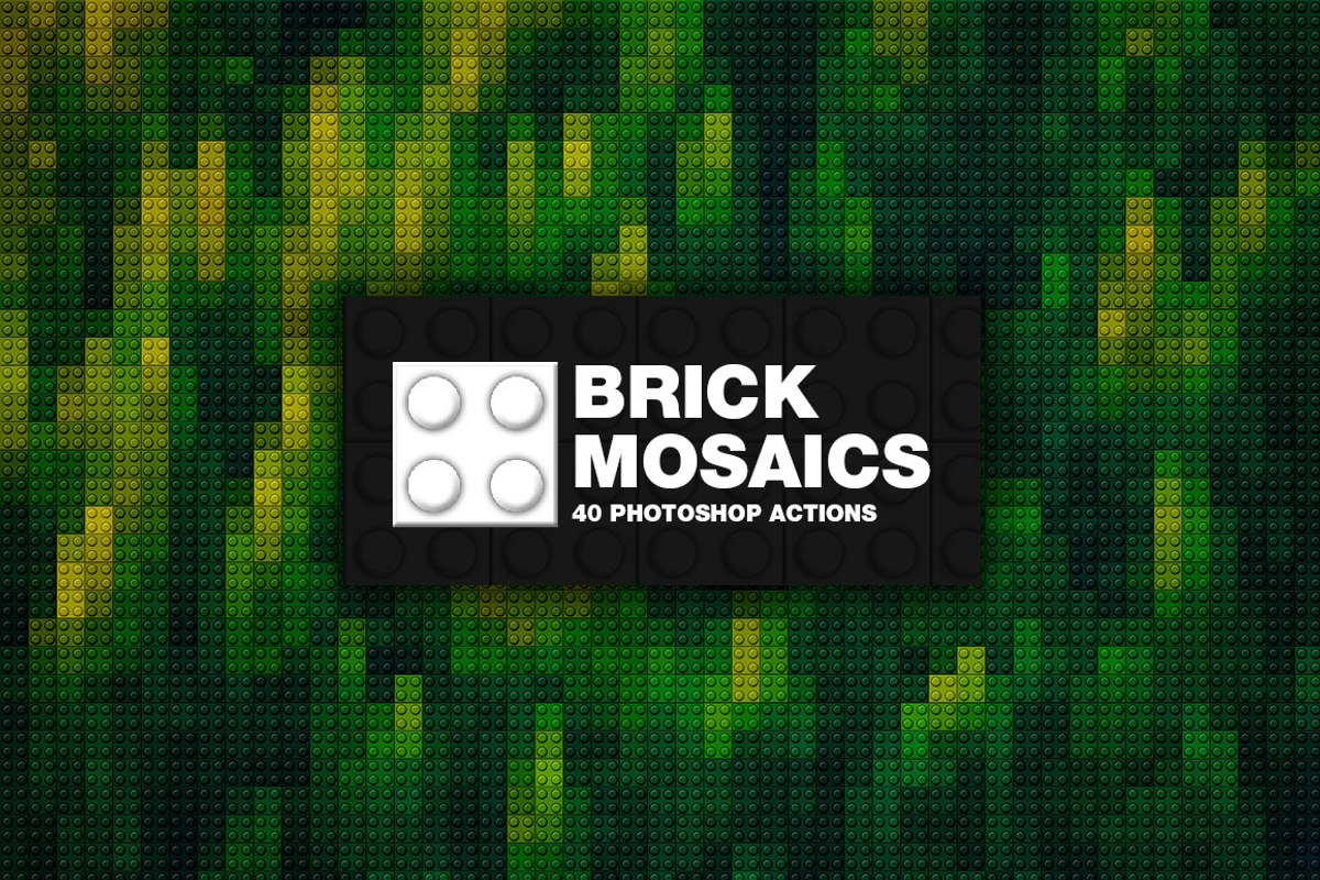 40 Brick Mosaics Actions