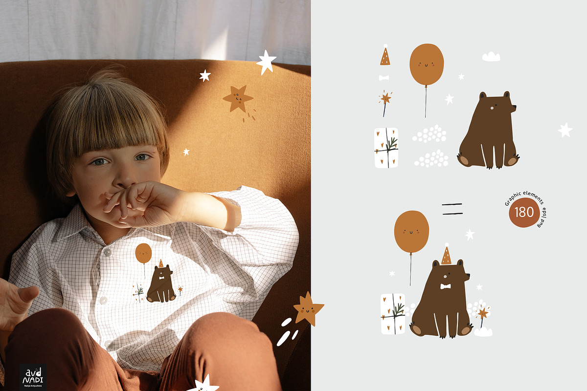 Winter Wonderland collection, an Animal Illustration by avdnadi (Photo 5 of 12)