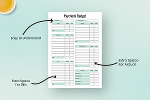 Budget By Paycheck, Biweekly Budget