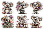 Whimsical Easter Koala Clipart, an Illustration by Daily.Designs (Thumbnail 6 of 8)