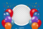 Happy birthday text style, a Graphic by Sashamim22 (Thumbnail 3 of 3)