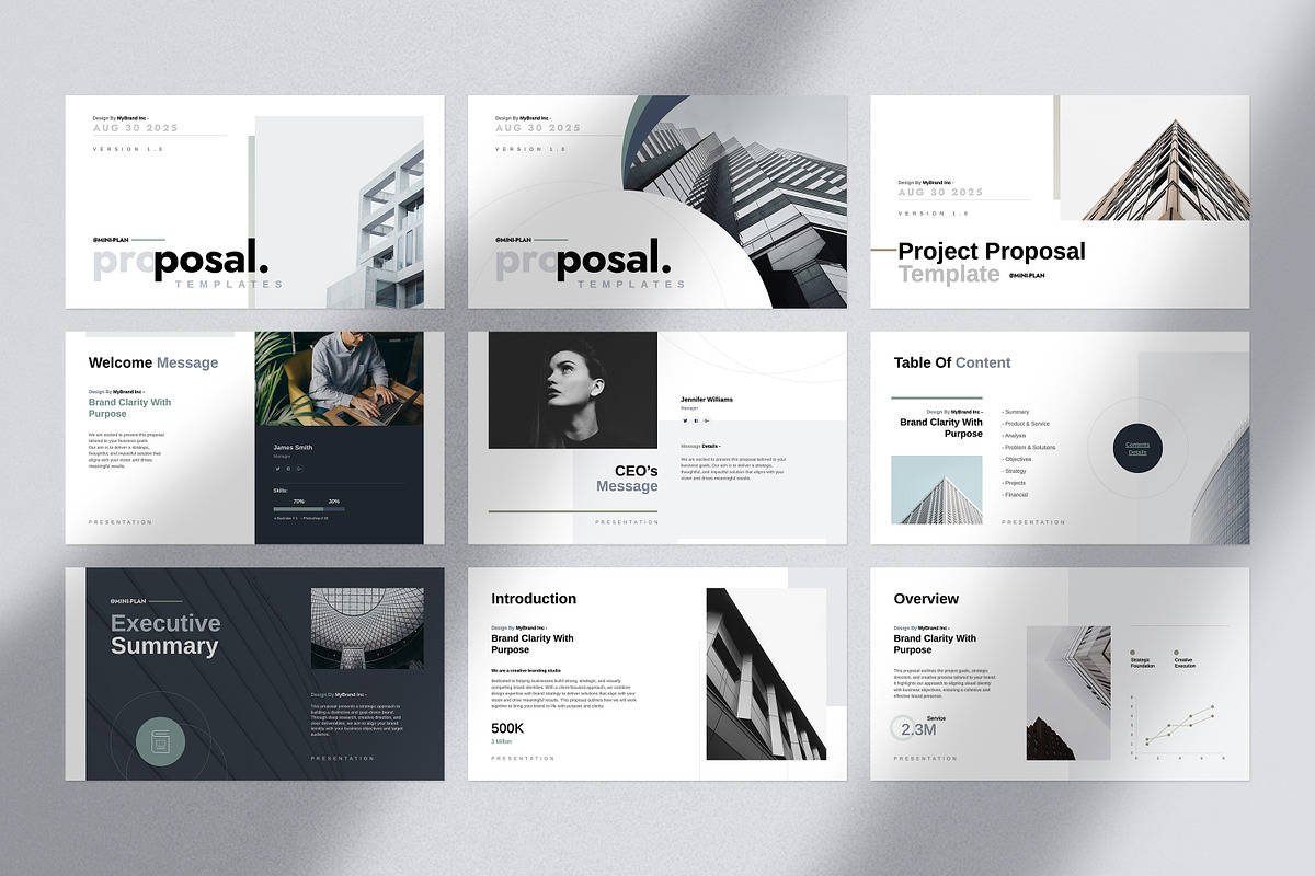Project Proposal Presentation, a Presentation Template by GoldenPixelStudio (Photo 7 of 27)