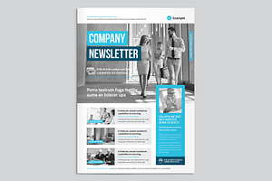 Newsletter Vol. 3, a Brochure Template by TypoEdition