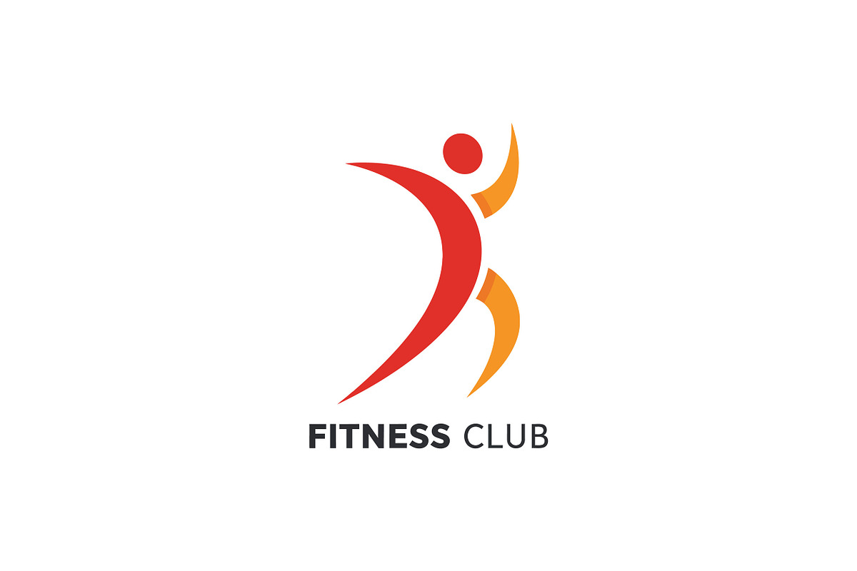 Dynamic human figure representing fi, an Illustration by designvectx
