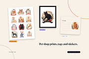 Fur & Fate Zodiac Pet Clipart 100+, an Object Graphic by Jakayla Digital Co (Thumbnail 7 of 9)