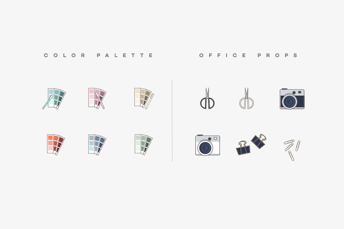 Styled stock photography icons, an Outline Icon by Polar Vectors (Photo 23 of 26)