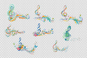 Set of 8 musical illustrations!, a Decorative Illustration by Laifalight (Thumbnail 2 of 10)