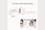 Systeme.io Blush Website Template, a Landing Page Template by Hayley's Digital Hub (Thumbnail 5 of 10)