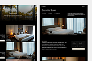 Hotel & Resort Figma Template, an UI Kit Template by Rozepaars Design (Thumbnail 4 of 4)