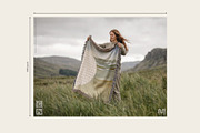 Woven Blanket Mockup, a Household Mockup by The Blue Bird (Thumbnail 9 of 9)