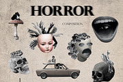Horror collage. Halloween collection, an Object Graphic by ma_i_vi (Thumbnail 7 of 18)