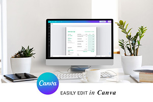 Business Identity Pack Canva & Word