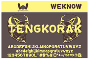 tortoise font, a Font by weknow (Thumbnail 5 of 5)