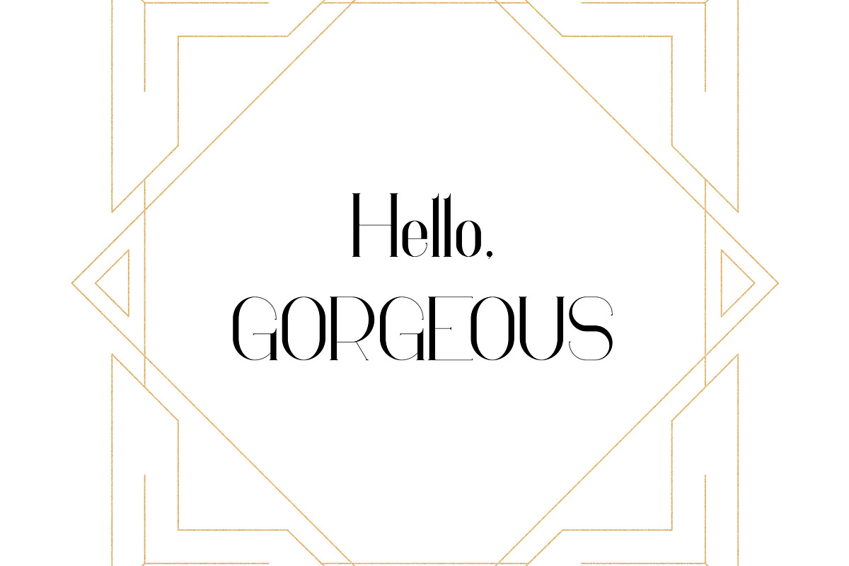 Georgia Luxurious Serif font + Extra preview 2