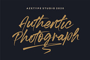 Authentic Photograph, a Script Font by azetypestudios.com (Thumbnail 10 of 10)