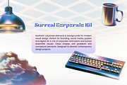Corporate Dreamcore Surrealism Kit, an Object Graphic by foxsong (Thumbnail 2 of 6)