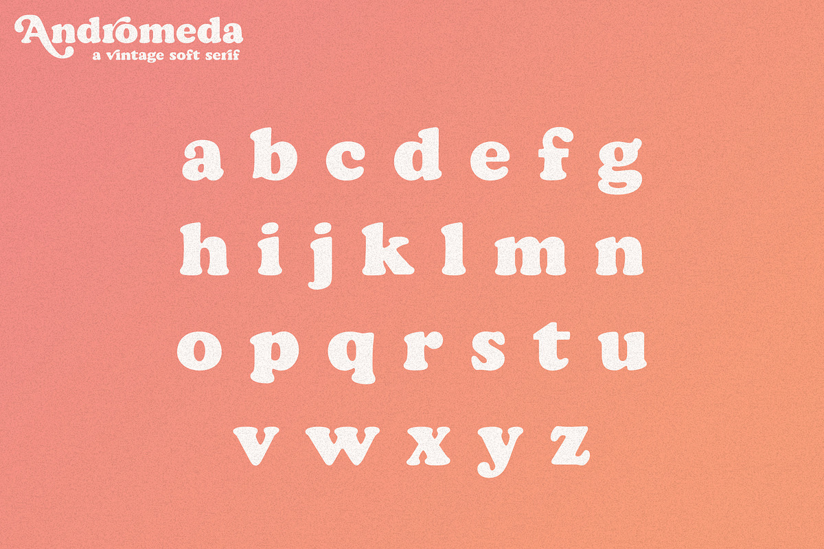 Andromeda // A Vintage Soft Serif preview 6