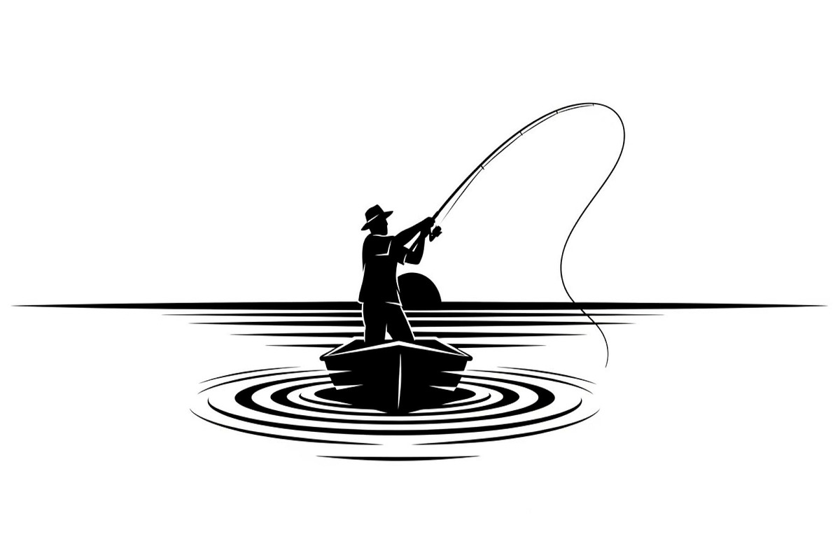 50 Fishing Boat Silhouette Vector, an Illustration by Gaye Art (Photo 3 of 20)