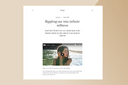 Demi: Grid-based Blogger theme, a Templates & Theme by Heybi (Thumbnail 4 of 5)