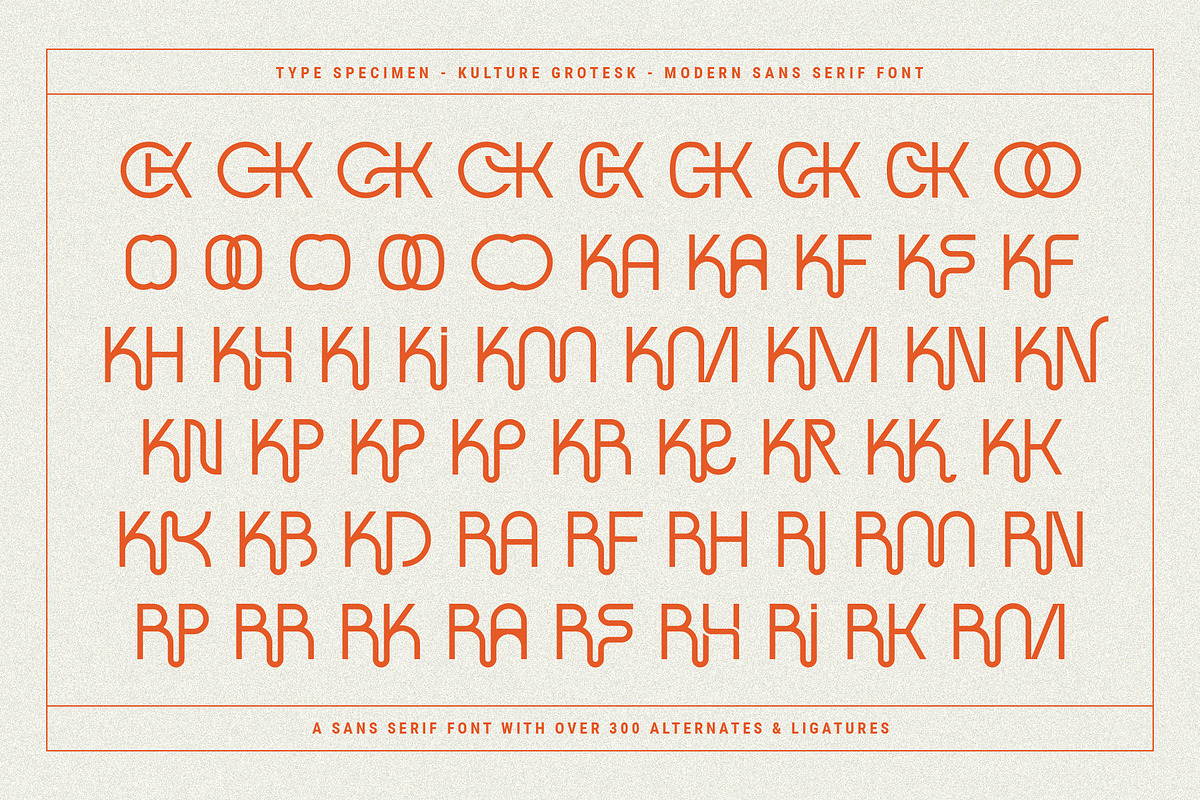 KULTURE GROTESK - Modern Sans Serif, a Sans Serif Font by SilverStag Type Foundry (Photo 25 of 27)