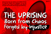 ANARCHY, a Font by Pinisi ART (Thumbnail 5 of 10)