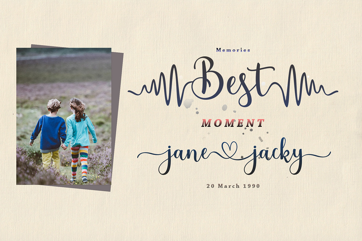 Alice stelly, a Script Font by Sulthan Studio (Photo 4 of 7)