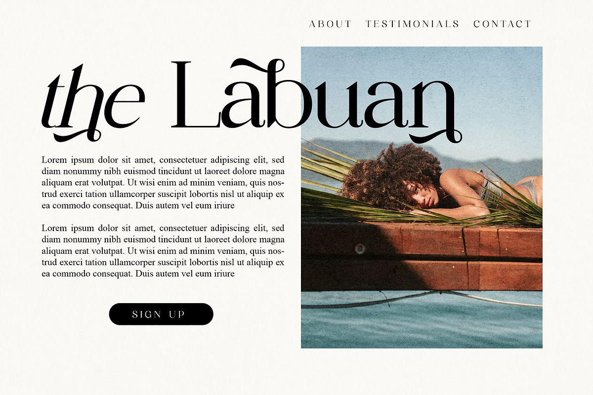 Nostalgia Modern Serif Font, a Serif Font by Storytype Studio (Photo 6 of 17)
