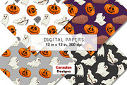 Halloween Patterns Collection, a Pattern Graphic by Serghei Caraulan (Thumbnail 6 of 9)