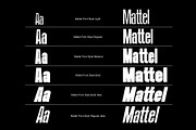 Mattel, a Sans Serif Font by HRDR (Thumbnail 8 of 14)