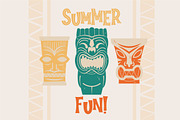 Tiki Tropical Summer Font, a Font by arausidp (Thumbnail 7 of 7)