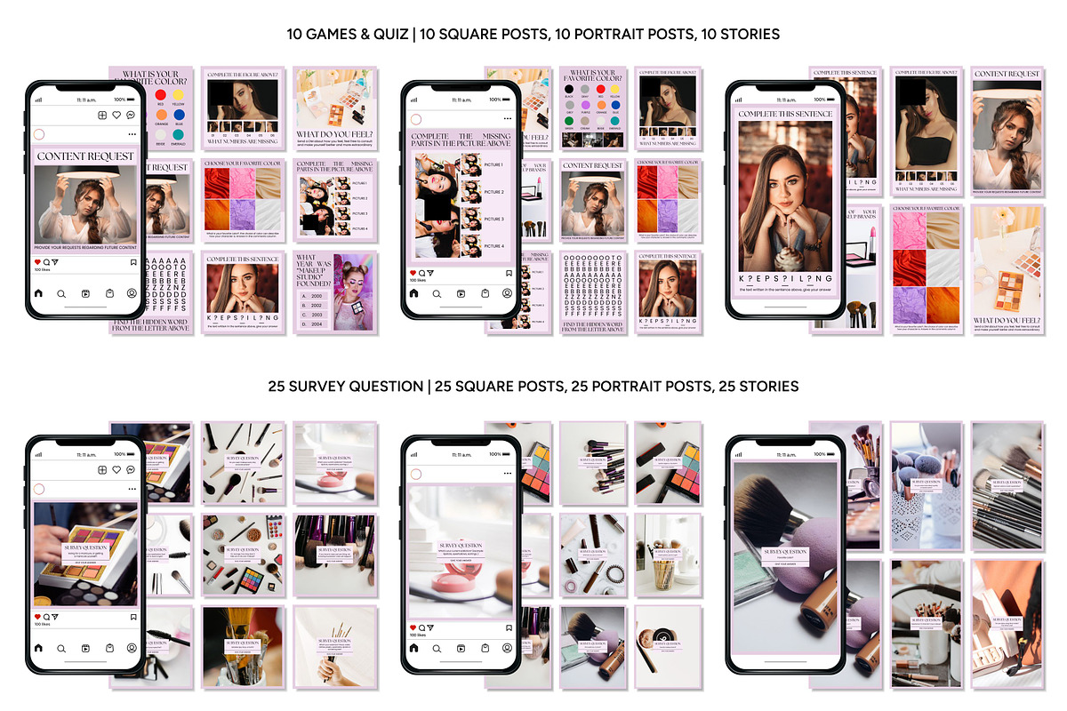 Makeup Social Media Template, a Social Media Template by Kalubuak (Photo 7 of 10)