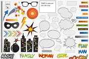 Comic Book Graphics, an Object Graphic by WhiteSpace Design Studio (Thumbnail 2 of 2)