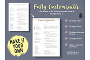 Student resume cv template word, a Resume Template by Climbwithelevator (Thumbnail 4 of 7)