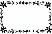 Vintage Floral Border Frame Pack, an Illustration by jahid234 (Thumbnail 8 of 10)