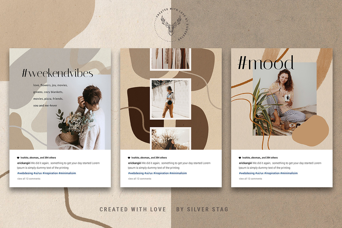 #InstaCool Instagram Posts & Stories, a Social Media Template by SilverStag Type Foundry (Photo 28 of 28)
